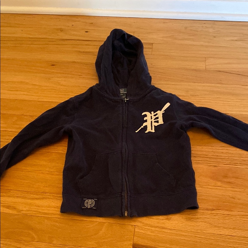 Polo by Ralph Lauren Navy Blue Kids Hoodie Jacket